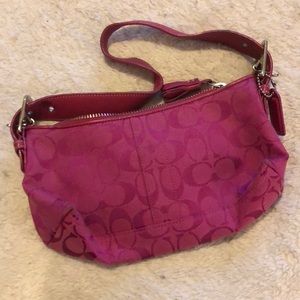 Hot Pink Coach Purse
